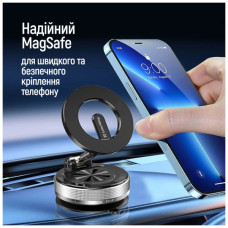 Універсальний автотримач ColorWay MagSafe 360° Black (CW-CHM21-BK)