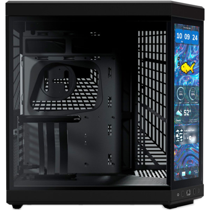 Корпус Hyte Y70 Touch Infinite Black (CS-HYTE-Y70TTI-BB)