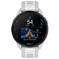 Смарт-годинник Garmin Forerunner 165 Music, Mist Grey/Whitestone, GPS (010-02863-31)