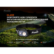 Ліхтар Fenix HL45R LED з безконтактним датчиком (HL45RLED)