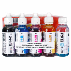 Чорнило Barva Epson universal 1, water-soluble, 4х90г, 10х15 20арк, чист.рідина 90г (EU1-CMP)