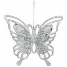 Ялинкова іграшка House Of Seasons Метелик білий (8718861347005)