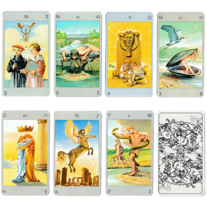 Карти Таро Piatnik Астро Таро, 1 колода х 78 карт (PT-197413)