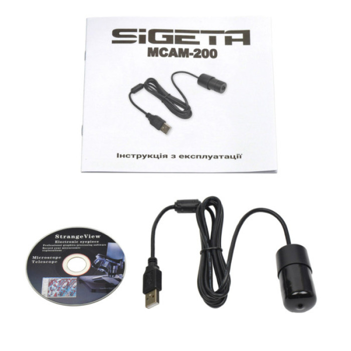 Аксесуар до мікроскопів Sigeta Камера MCAM-200 2.0 MP (65605)