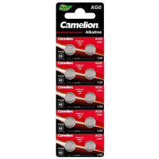 Батарейка AG0 / LR521 / LR63 Alkaline * 10 Camelion (AG0-BP10)
