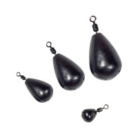 Грузило DS Джиг-ріг з вертлюгом чорний 2г (7 шт/уп) (3981.05.92)