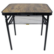 Туристичний стіл Bo-Camp Garland 60x45 cm Black/Wood look (1404195) (DAS303266)