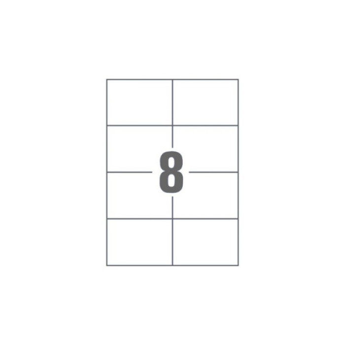 Етикетка самоклеюча UKRMARK 74х10 (8 на листі) с/кл (100листів) (900631)