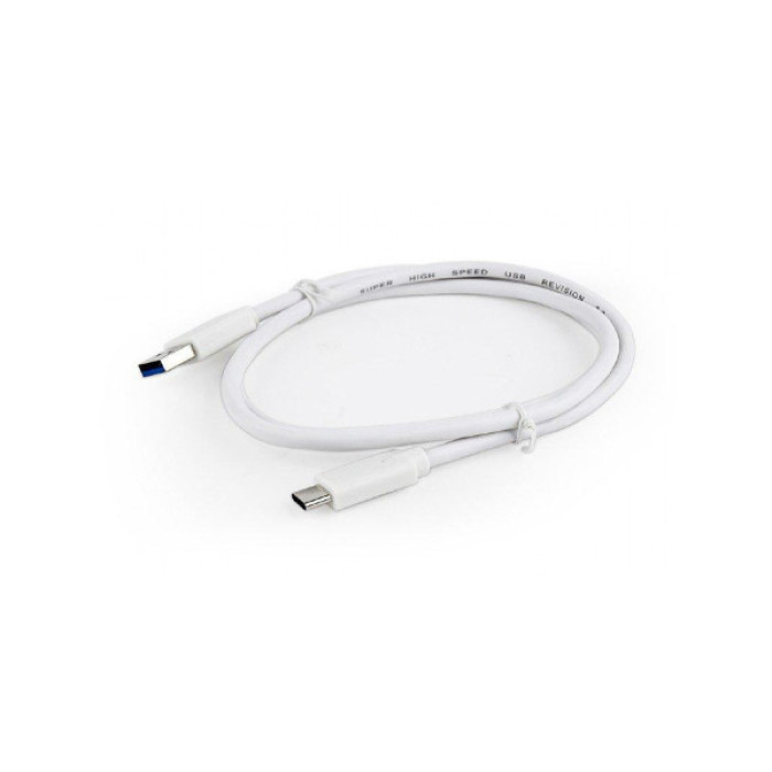 Дата кабель USB 3.0 AM to USB-C 1.0m Cablexpert (CCP-USB3-AMCM-1M-W)