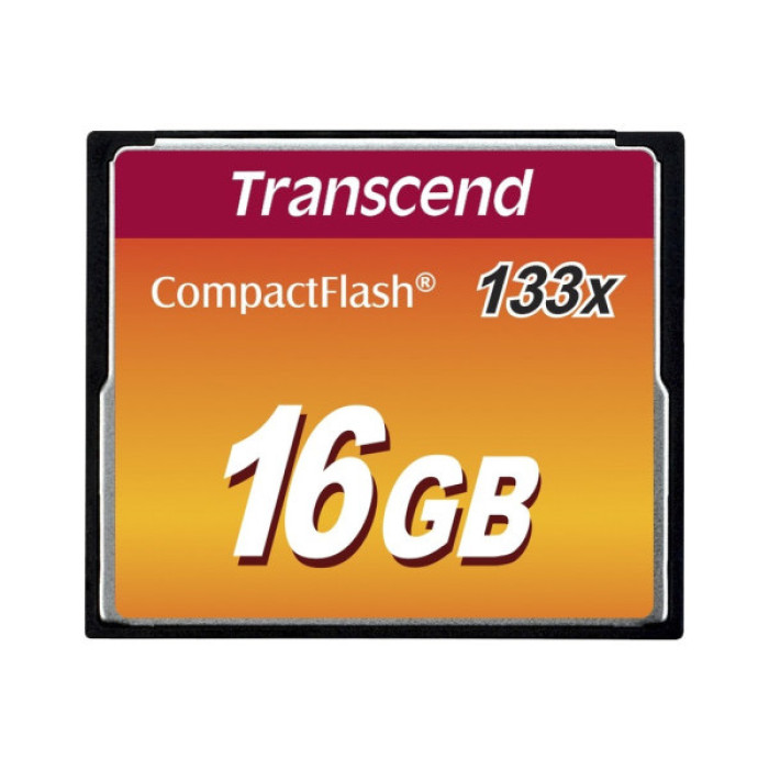 Карта пам'яті Transcend 16Gb Compact Flash 133x (TS16GCF133)