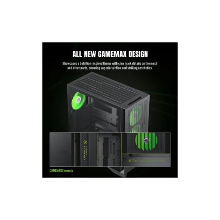 Корпус Gamemax LEADER 2 BK