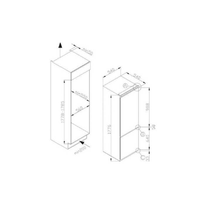 Холодильник Hansa BK 316.3 AA