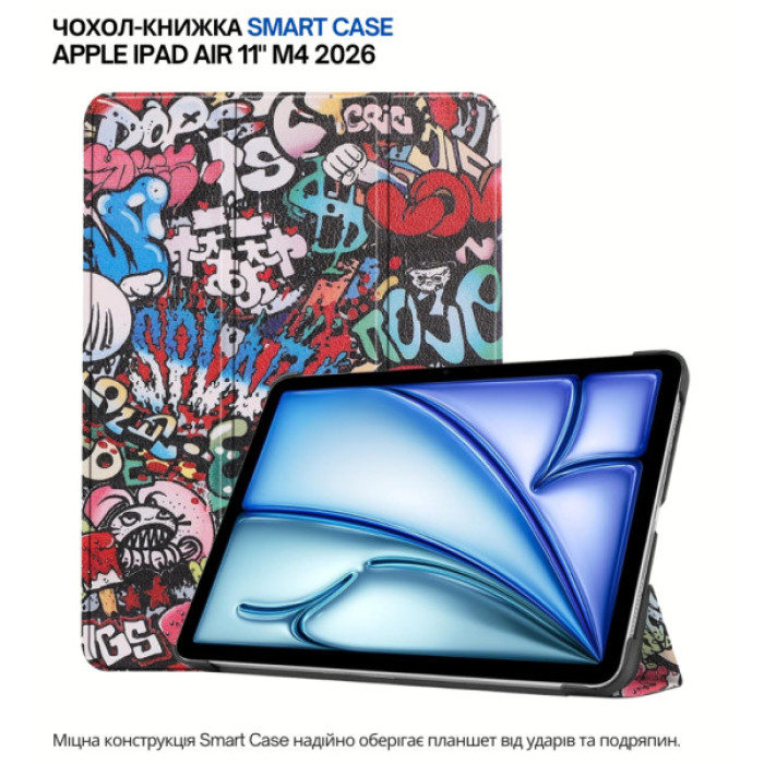 Чохол до планшета BeCover Smart Case Apple iPad Air 11" M4 2026 Graffiti (715211)
