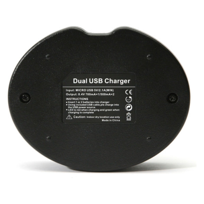 Зарядний пристрій для фото PowerPlant Sony NP-FW50 Dual (DV00DV3292)