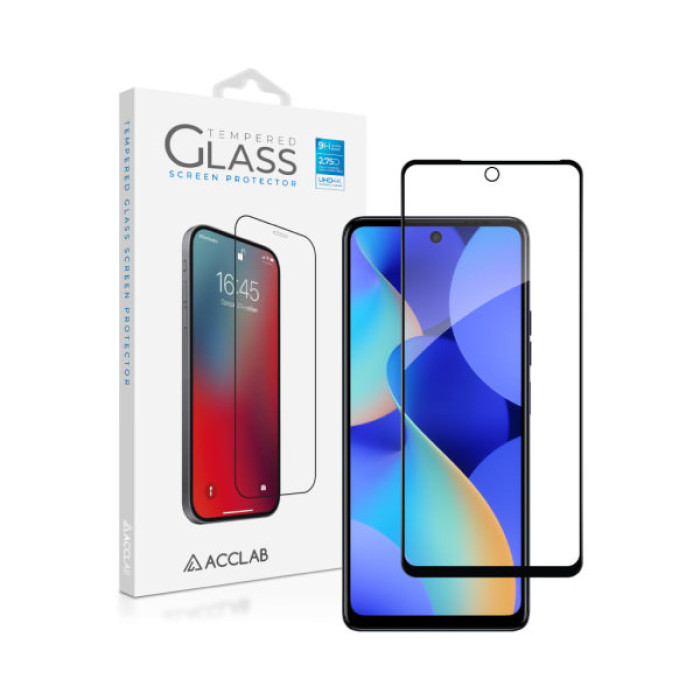 Скло захисне ACCLAB Full Glue Tecno Spark 10 Pro (1283126580567)