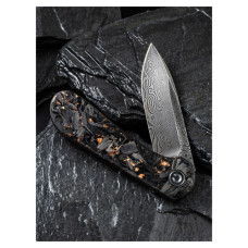 Ніж Civivi Elementum, Damascus, Carbon Fiber (C907C-DS3)