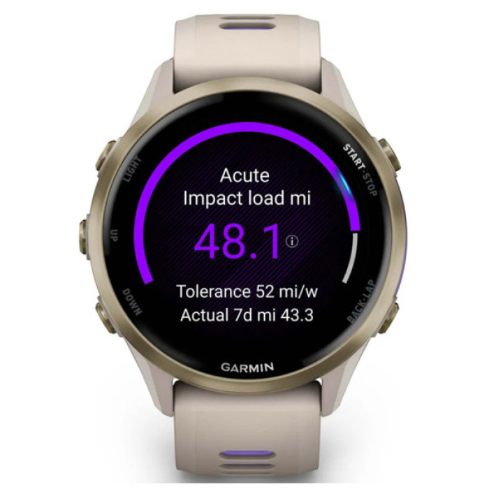 Смарт-годинник Garmin Forerunner 970, French Gray/Indigo, GPS (010-02969-12)