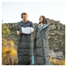 Спальний мішок Naturehike F150 NH22MSD05, лівий, графіт (6927595797747-L)