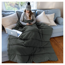 Спальний мішок Naturehike F150 NH22MSD05, лівий, графіт (6927595797747-L)