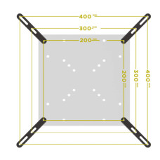 Кронштейн Brateck LCD-201F