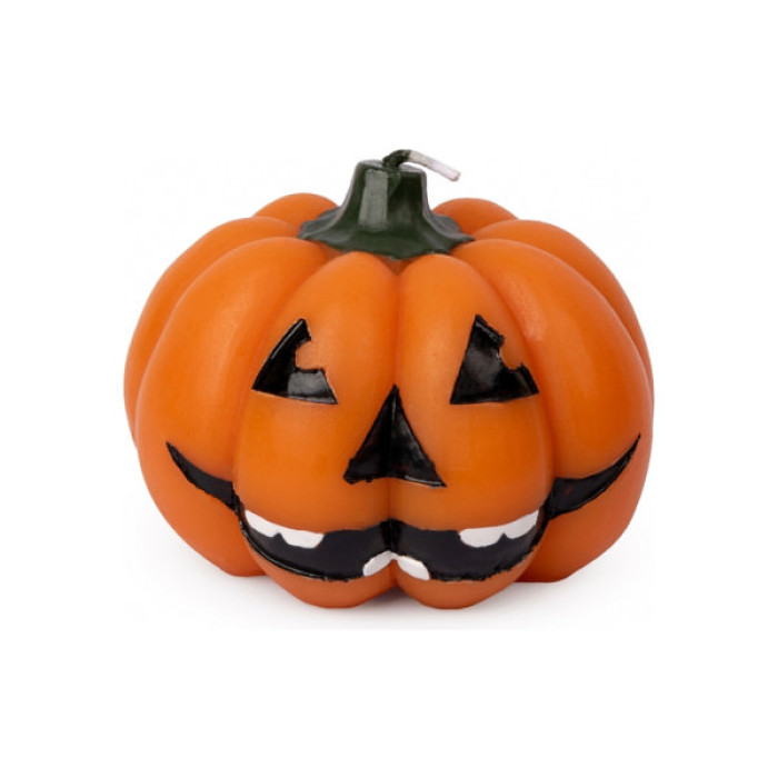 Свічка YES! Fun Хелловін "Веселий гарбуз" 10*8см, парафін (974290)