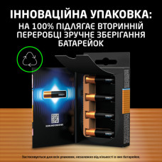 Батарейка Duracell Optimum AAA лужні 4 шт. в упаковці (5015596)