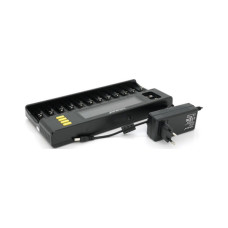 Зарядний пристрій для акумуляторів Liitokala 12 Slots+2, Ni-Mh/Li-ion/LiFePo4/Крона, LED+LCD (Lii-S12)