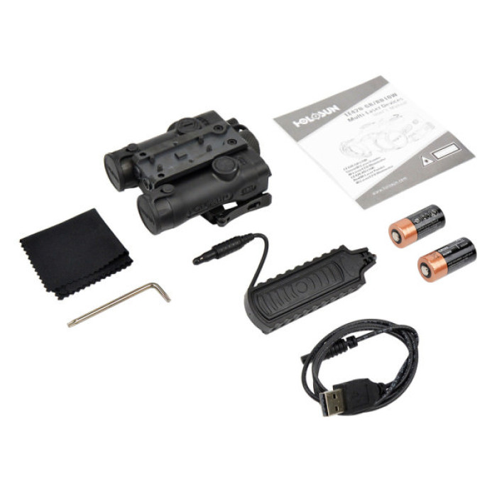 Тактичний блок Holosun LE420-RD (LE420R) Red & IR / White & IR illuminator (747058)