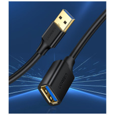 Дата кабель USB 3.0 AM/AF 3.0m US129 Black Ugreen (30127)