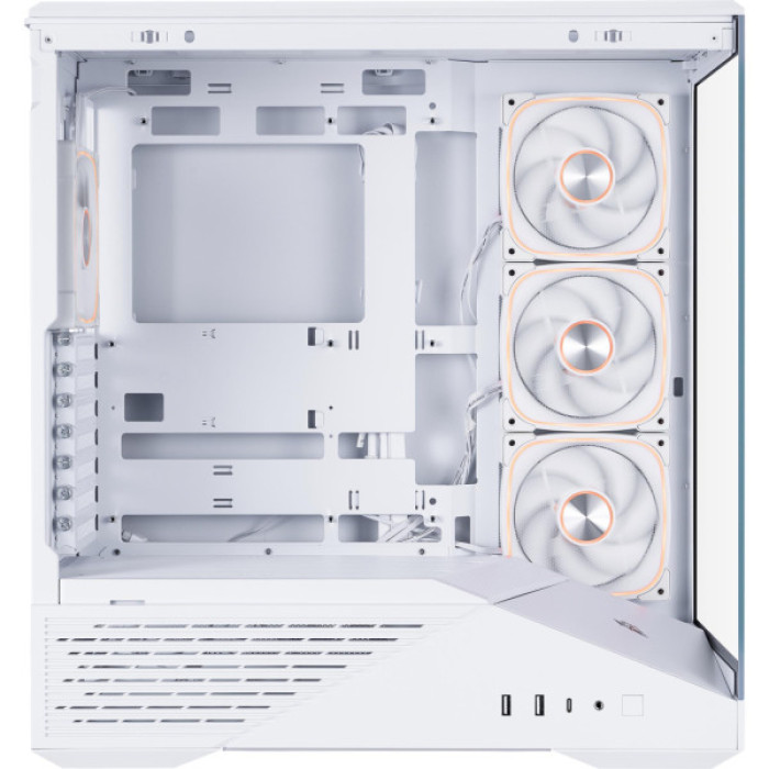 Корпус для ПК 1stPlayer GM7-WH-3FN7R-W-1FN7-W White (GM7-WH-3FN7R-W-1FN7-W)
