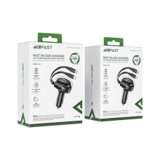 Зарядний пристрій Acefast 3xUSB 53W (2xUSB-C+USB-A) + cable USB-C 2in1 B13 (6974316282921)