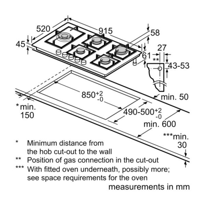 Варочна поверхня Bosch PRS9A6H40
