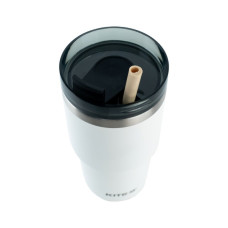 Термокружка Kite 600 мл біла (K24-1206-1)