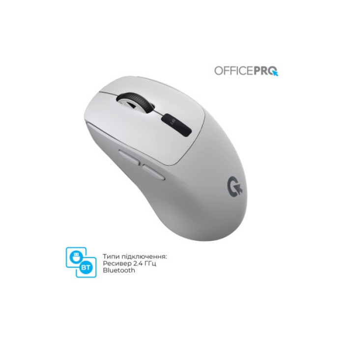 Мишка OfficePro M398G Wireless/Bluetooth Gray (M398G)