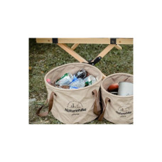 Відро складне Naturehike ПВХ NH20SJ040 10 л світло-коричневий (6927595764619)