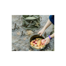 Відро складне Naturehike ПВХ NH20SJ040 10 л світло-коричневий (6927595764619)