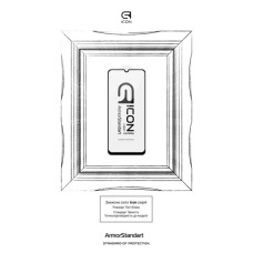 Скло захисне Armorstandart Icon Xiaomi Redmi A3 Black (ARM74452)