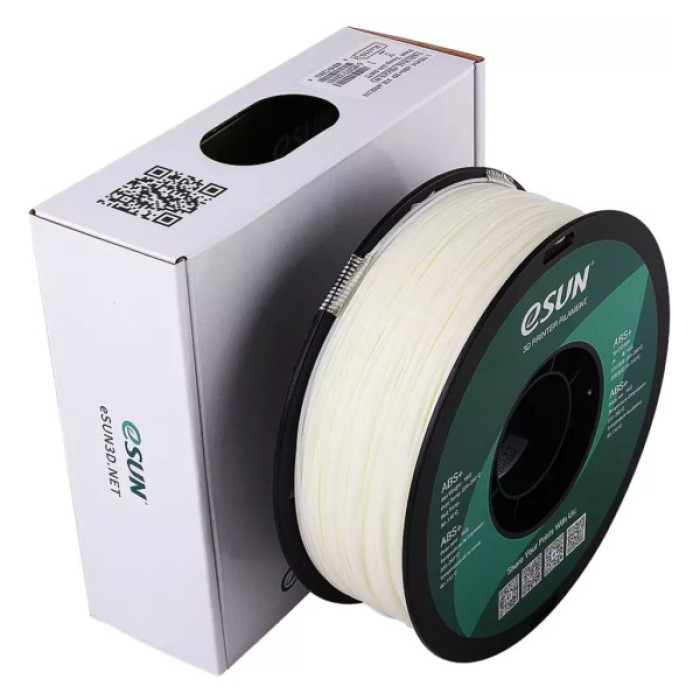 Пластик для 3D-принтера eSUN ABS+, 1кг, 1.75мм, NATURAL (ABS+P175N1)