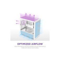 Корпус NZXT H3 Flow All White (CC-H31FW-01)
