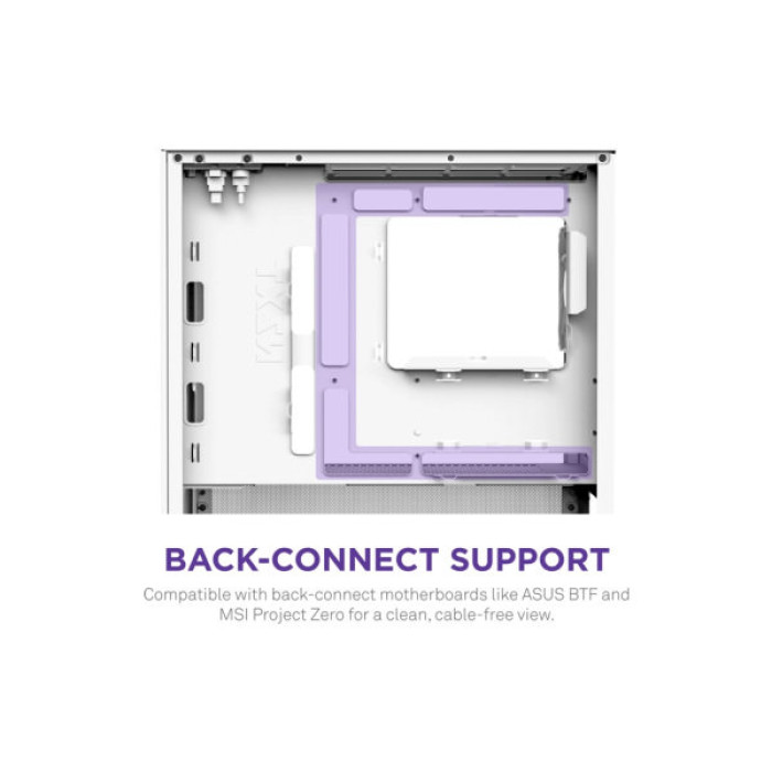 Корпус NZXT H3 Flow All White (CC-H31FW-01)
