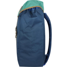 Рюкзак для ноутбука Bagland Successful 17L 225 Blue/green 0050466 (63751133)
