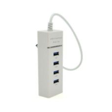 Концентратор Voltronic USB 3.0 to 4xUSB white (NX-UH-303W)
