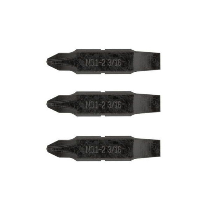 Набір біт для мультитула Leatherman 3шт хрестова PHILLIPS 1-2 та плоска 3/16" (931024)
