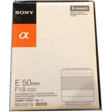 Об'єктив Sony 50mm f/1.8 Black for NEX (SEL50F18B.AE)