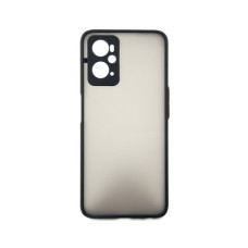Чохол до мобільного телефона Dengos Kit for OPPO A76 case + glass (Black) (DG-KM-37)