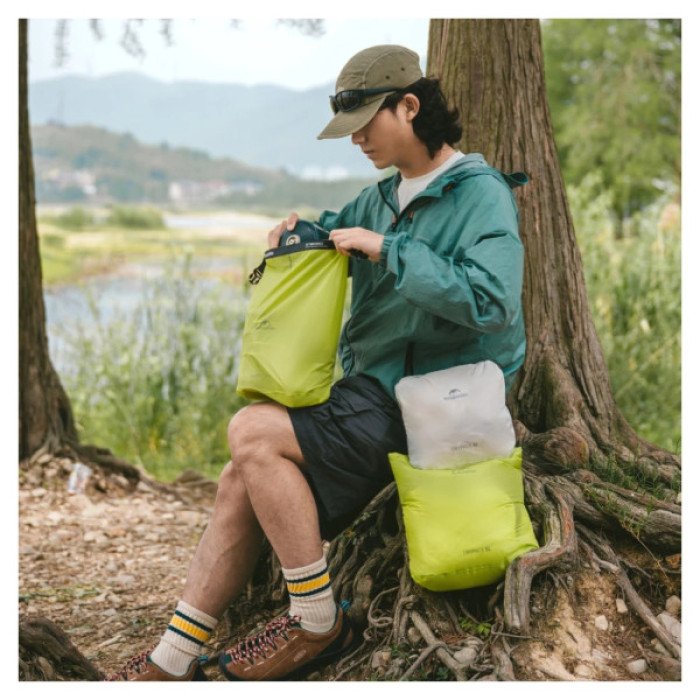 Гермомішок Naturehike CNK2550XB012, 2 л, жовтий (6977465868336)