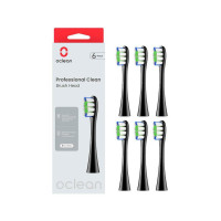 Насадка для зубної щітки Oclean P1C5 B06 Professional Clean Brush Head Black (6 шт) (6970810553864)