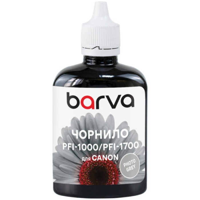 Чорнило Barva Canon PFI-1000/PFI-1700 100ml PGY, pigment (C1700-981)
