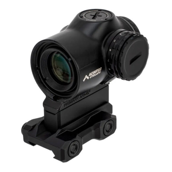 Коліматорний приціл Primary Arms SLx 1X MicroPrism сітка ACSS Cyclops G2 Black (710034)