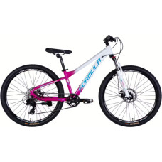 Велосипед Formula 26" F-1 DD рама-13" AL 2026 біло-рожевий (OPS-FR-26-818)